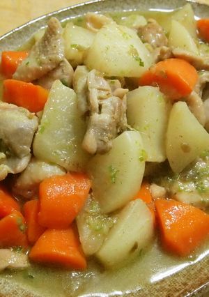 鶏もも肉と大根のネギ塩うま煮-レシピのメイン写真