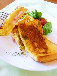 甘くない*ハム&チーズのフレンチトースト-レシピのメイン写真