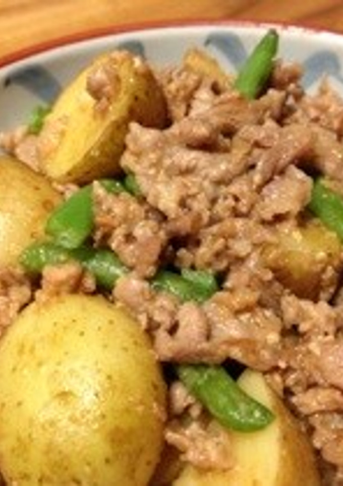 時短☆ほっこり新じゃがと豚こまの味噌炒め-レシピのメイン写真