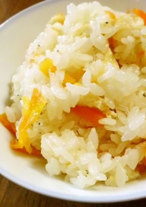 ちりめんじゃこの炊き込みご飯☆-レシピのメイン写真
