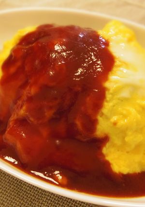 ツナのしょうゆ味オムライス-レシピのメイン写真