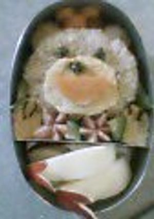 ﾃﾞｶﾁﾋﾞが遠足なので◆らぶり～クマさん弁当◆大好物で愛を深めよう作戦-レシピのメイン写真