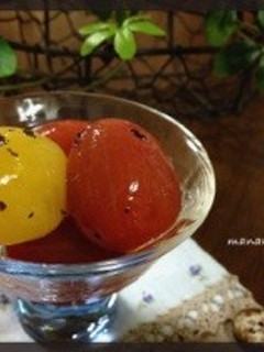 プチトマトのスイートマリネ✿.•。-レシピのメイン写真