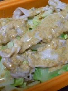 キャベツと豚肉のレンジ蒸し-レシピのメイン写真