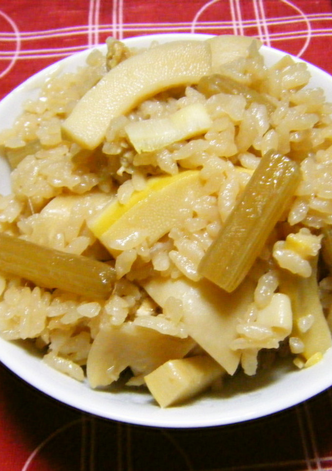 筍とふきがたっぷり★春の炊きこみご飯-レシピのメイン写真