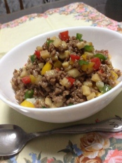 スプーンでどうぞ♪チンジャオロース丼-レシピのメイン写真