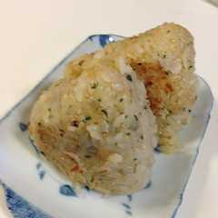 ねぎ香る！簡単焼きおにぎり★-レシピのメイン写真