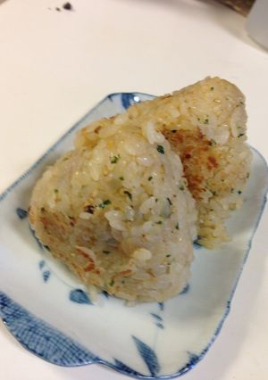 ねぎ香る！簡単焼きおにぎり★-レシピのメイン写真