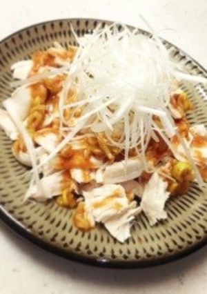 ささ身のお手軽棒棒鶏-レシピのメイン写真