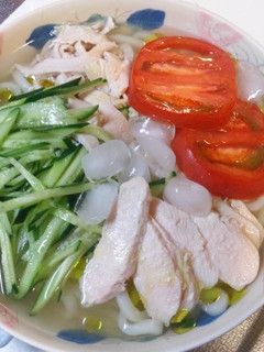 冷やしだし鳥うどん-レシピのメイン写真
