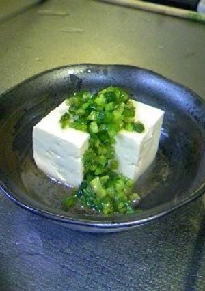 ネギ豆腐-レシピのメイン写真