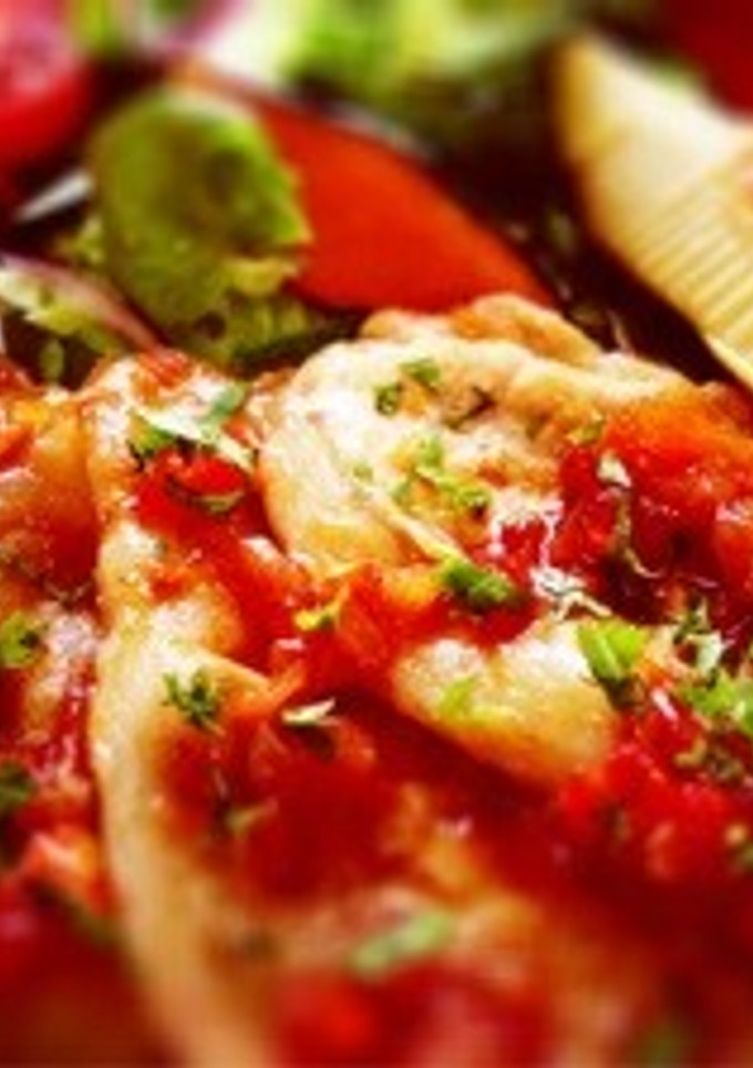 豚の生姜焼きトマトソース-レシピのメイン写真