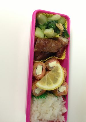 スモークサーモンのクリチバジル巻きピカタ-レシピのメイン写真