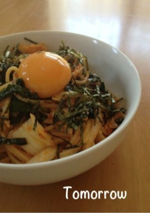 ランチに☆明太キムチパスタ-レシピのメイン写真