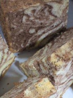 シフォンケーキ(ココアマーブル)-レシピのメイン写真