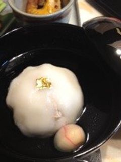 もちもち白玉とり団子のお吸物-レシピのメイン写真