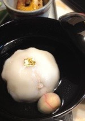 もちもち白玉とり団子のお吸物-レシピのメイン写真
