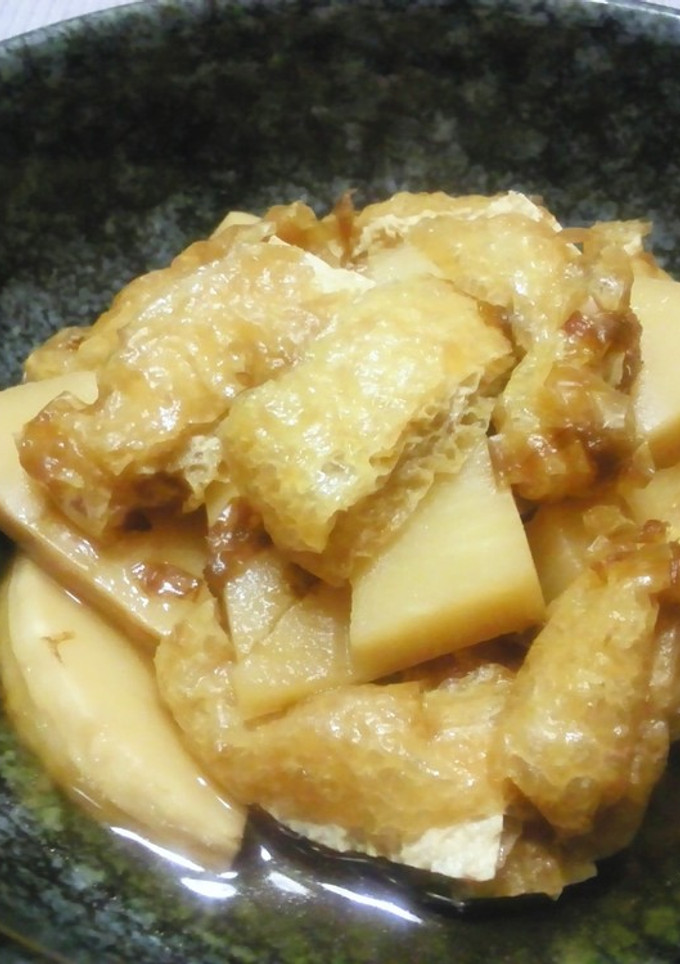 簡単♪たけのことうすあげの煮物☆-レシピのメイン写真