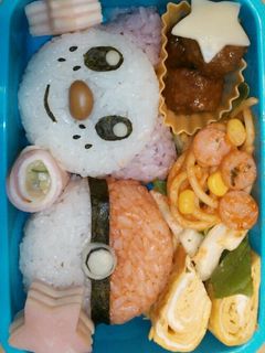 ポケモンミジュマル弁当-レシピのメイン写真