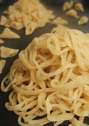 低糖質＊ｵｵﾊﾞｺ使用＊手打ちﾊﾟｽﾀ-レシピのメイン写真