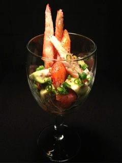 【香り箱】トマト&アボカドカクテルサラダ-レシピのメイン写真