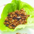 国産大豆ミートミンチの レタス包み