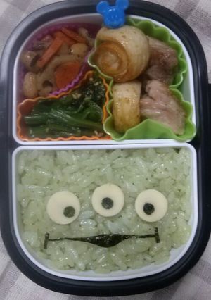 キャラ弁■詰めるだけのリトルグリーンメン-レシピのメイン写真