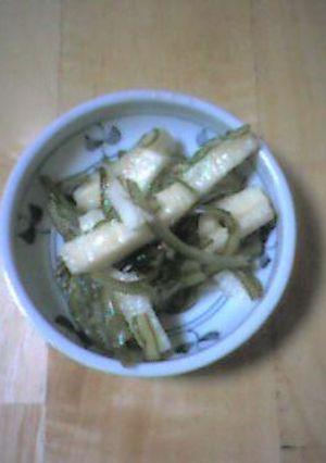長いもと茎わかめのあえもの-レシピのメイン写真