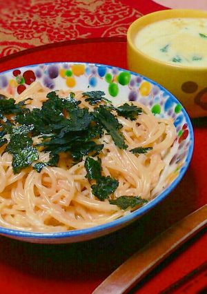 ランチに簡単タラマヨスパゲッティ-レシピのメイン写真