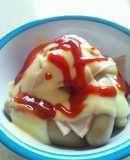 ウインナーとハムのチーズ乗せ
