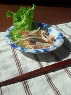 ごぼうとにんじんのコールスロー風サラダ-レシピのメイン写真