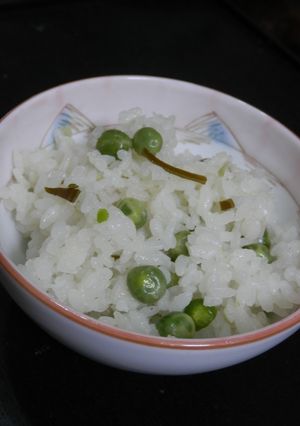 豆ご飯(グリンピースご飯)-レシピのメイン写真