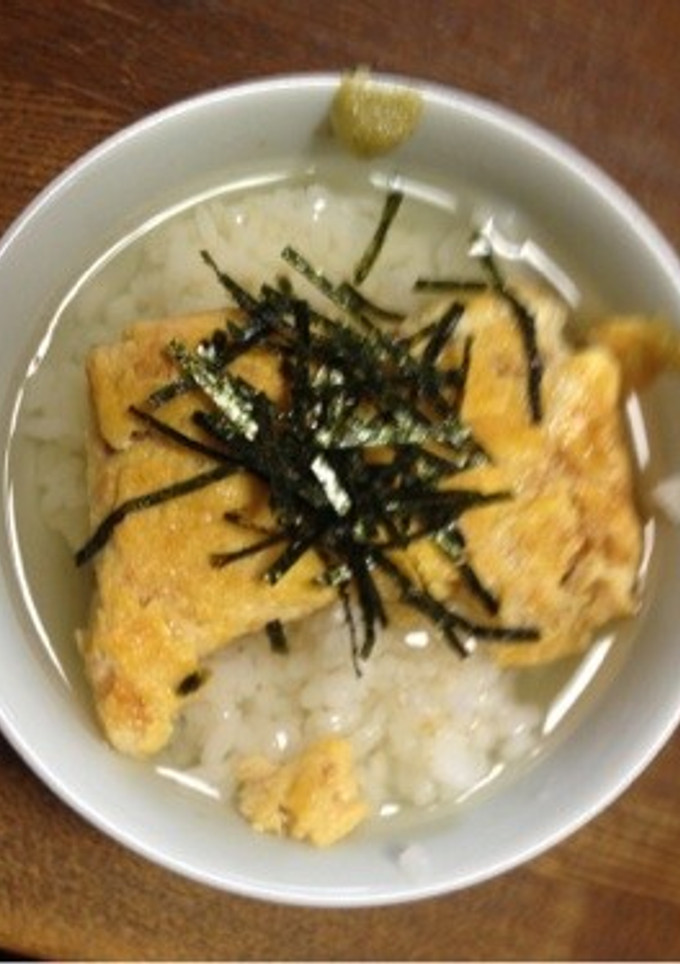 卵焼き茶漬け-レシピのメイン写真