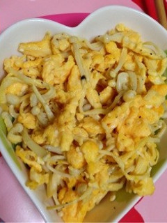 お弁当えのきエッグ♡-レシピのメイン写真