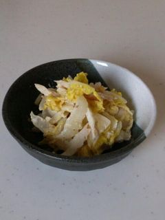 簡単*白菜とちくわのサラダ-レシピのメイン写真