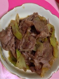 お弁当すき焼き風牛肉炒め♡-レシピのメイン写真