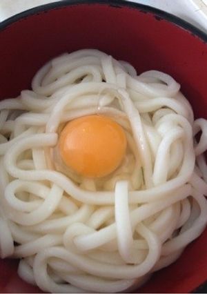 簡単！これが1番★釜玉うどん-レシピのメイン写真