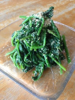 ほうれん草のごま和え-レシピのメイン写真