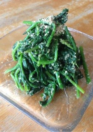 ほうれん草のごま和え-レシピのメイン写真