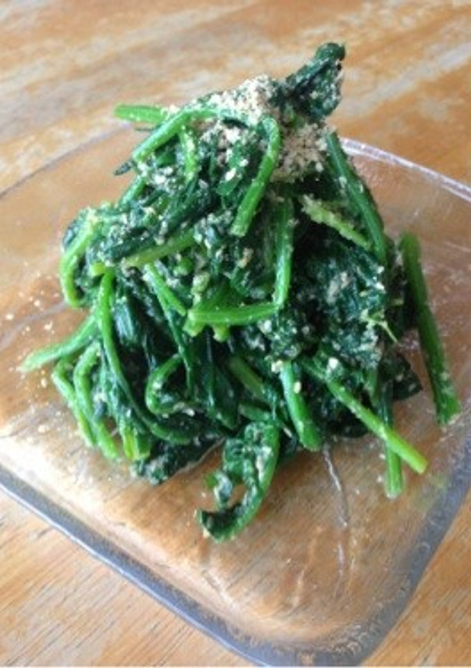 ほうれん草のごま和え-レシピのメイン写真