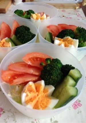 野菜サラダ①…♡(o˘◡˘o)♡-レシピのメイン写真