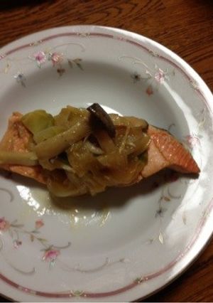 鮭と野菜のちゃんちゃん焼き風-レシピのメイン写真
