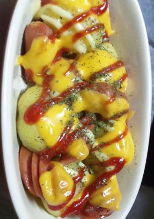 新じゃがとウインナーのチーズ焼き-レシピのメイン写真
