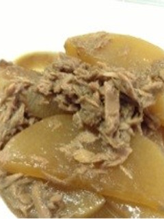 ツナ大根の煮物-レシピのメイン写真