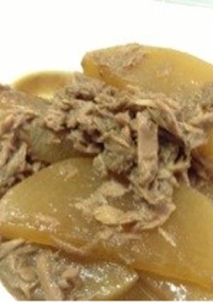 ツナ大根の煮物-レシピのメイン写真
