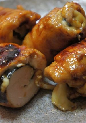 ささみの照り焼きチーズのり巻き-レシピのメイン写真
