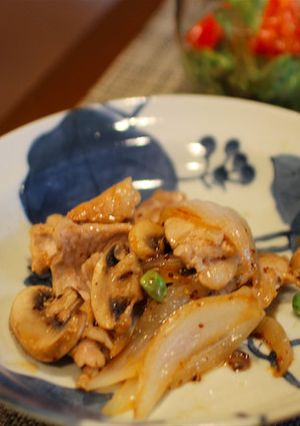 豚肉と玉ねぎのハニーマスタード炒め-レシピのメイン写真