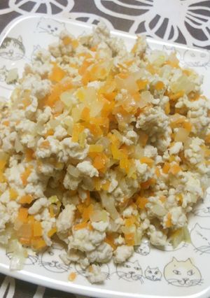 鶏ひき肉炒め（つくりおき用）-レシピのメイン写真