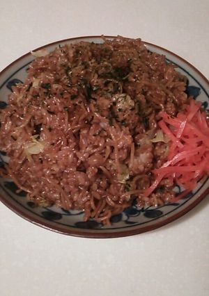 親子で満足☆彡簡単そば飯＊*-レシピのメイン写真