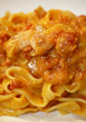 マスカルポーネのトマトパスタ-レシピのメイン写真